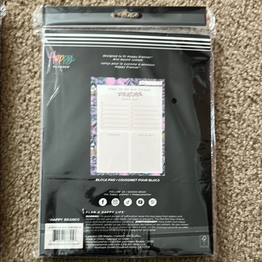 Happy Planner Classic Filler Paper Set - Picture 2 of 3